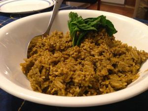 Karl’s Green Mole Rice (Arroz Mole Verde)