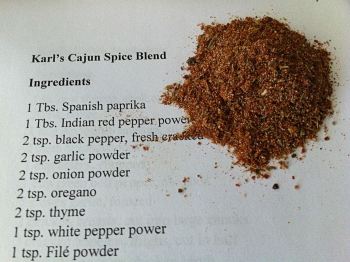 Karl's Cajun Spice Blend