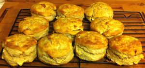 Karl’s Scones with Dried Apples
