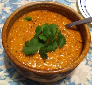 Karl’s Carrot and Red Lentil Dhal