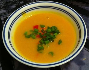 Karl’s Japanese Style Carrot Soup