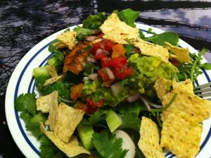 Karl's Fish Taco Salad