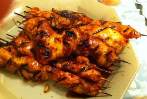 Karl’s Barbecued Chicken Teriyaki Skewers