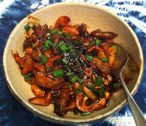 Karl’s Oyster Mushrooms in Oyster Sauce II