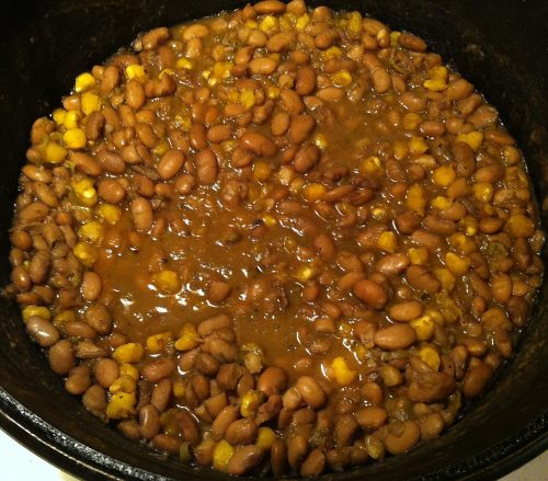 Karl’s Pinto Beans and Hominy
