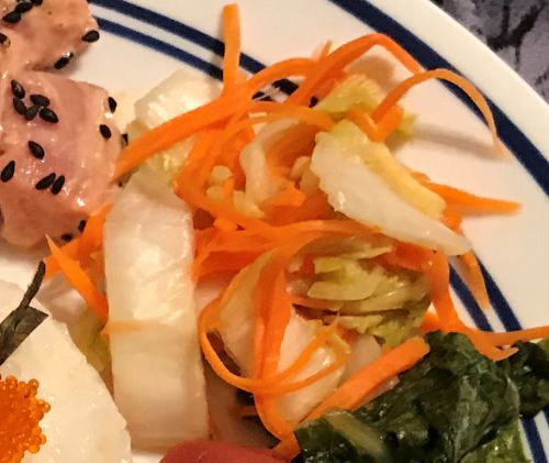 Karl’s Japanese Pickled Cabbage and Carrots II (Hakusai no Shiozuke)