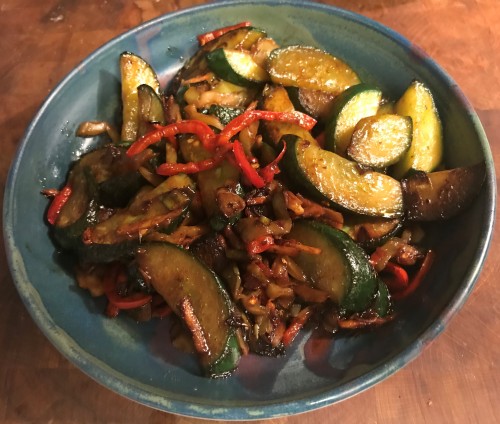 Karl’s Sichuan Stir Fried Cucumbers
