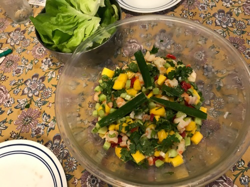 Karl’s Mango Shrimp Salad Lettuce Wraps