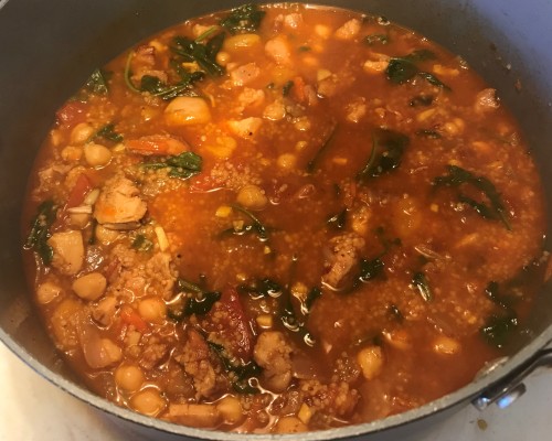 Karl’s Moroccan Chicken Soup
