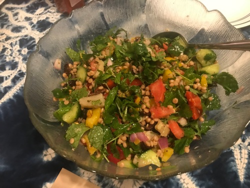 Karl’s Israeli Couscous Salad with Pistachios